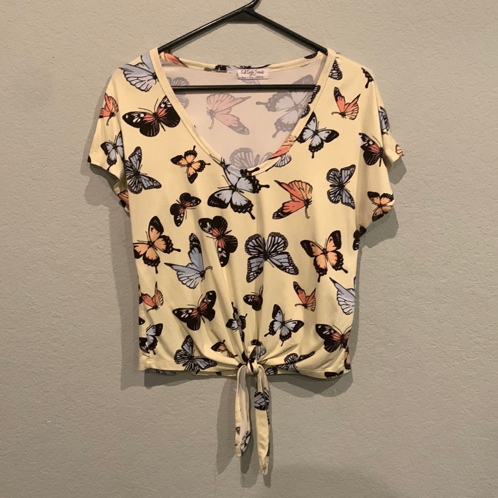 Butterfly Pattern shirt